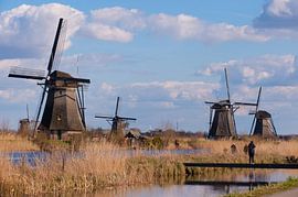 Windmolens.(Windmills) van Brian Morgan