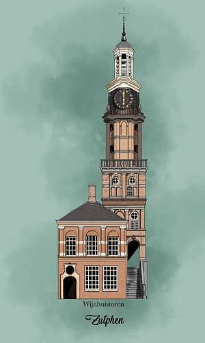 Wine House Tower in Zutphen