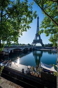 Entre le ciel et la Seine