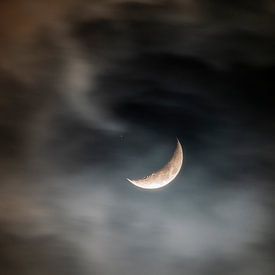 Waxing moon by Stephan Zaun