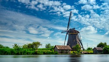 UNESCO-Weltkulturerbe Windmühlen Kinderijk von Bart cocquart