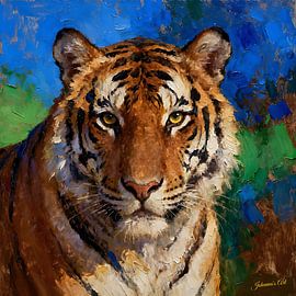 Wildtiere – Ungezähmte Anmut – Tiger 1 von Johannas Art Creations