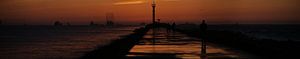 Jetée à Hoek van Holland sur Danny van Schendel