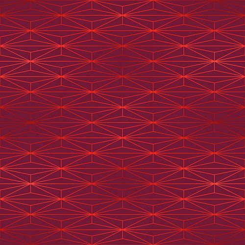 ELEGANT BEED RED TANGERINE PATTERN v3