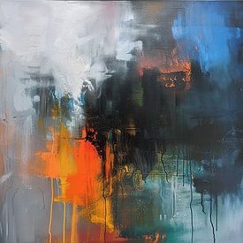 Oranje Blauw | Whisper of Warmth and Calm van Modern Collection