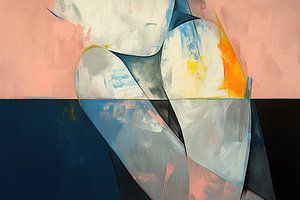 Frau Abstrakt