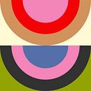 Bauhaus - circles in colorful 4 by Ana Rut Bre thumbnail