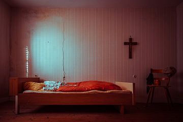 De rode slaapkamer van MindScape Photography
