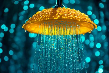 Paraplu met watervaleffect van Poster Art Shop