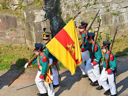 Baden Burgers Militie op het Hoge Kasteel