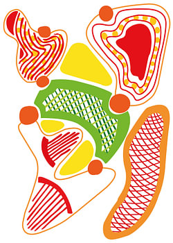 Vecteur aborigène