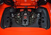 V8-Motor Ferrari 488 Spider