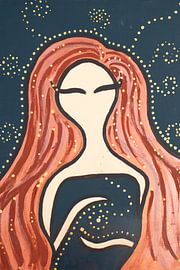 Painting: Independent | Dark Night of the Soul by Atelier Maartje