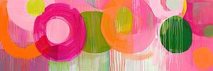Runde bunte Formen