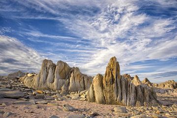 Küstenlandschaft Bretagne von Ko Hoogesteger