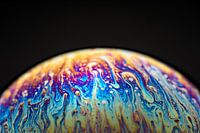 Planet soap bubble
