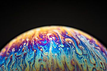 Planet soap bubble by Tim Smeets