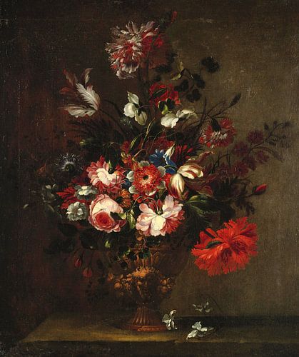 Stilleven met bloemen, Nicolas Baudesson