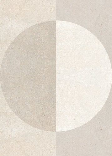 abstract art circle HANNA