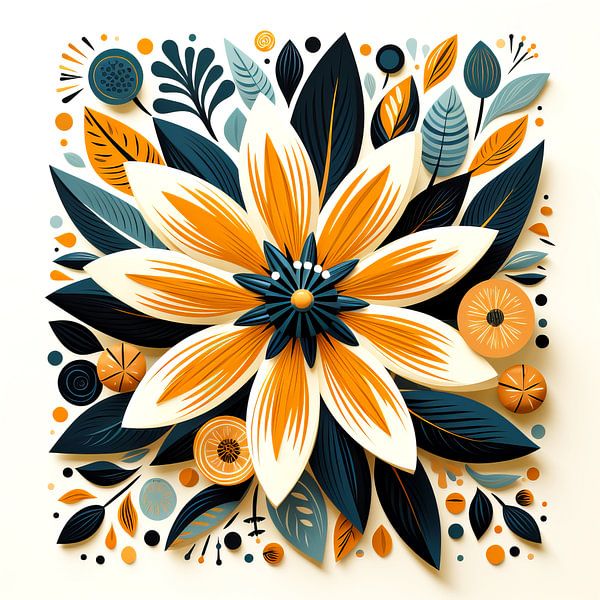 Samtige Blumen von ByNoukk