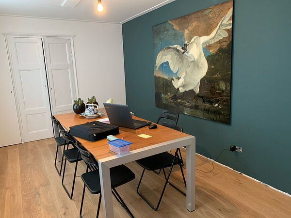 Customer photo: The endangered swan, Jan Asselijn