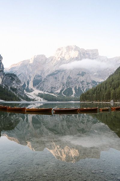 Pragser Wildsee, Dolomiten Italien von Wianda Bongen