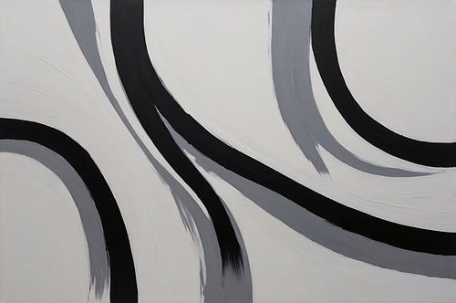 Zwart-witte minimalisme