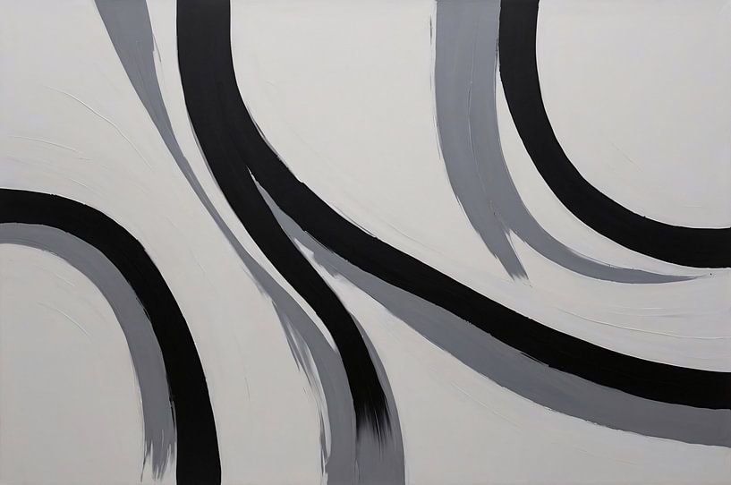 Black-and-white minimalism by Art & Soul Creations