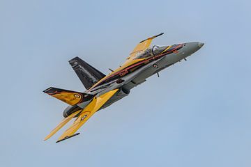 Royal Canadian Air Force CF-18 Hornet Solo Display 2016.