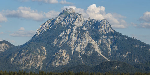 The Ammergau Mountains as evening gently falls by Walter G. Allgöwer