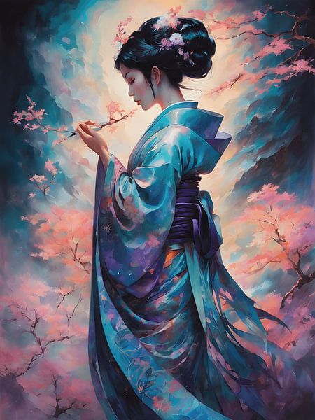 Geisha by Jolique Arte