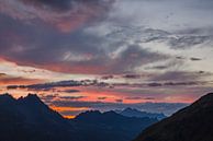Sonnenaufgang am Sustenpass Schweiz Richtung Meiental von Martin Steiner Miniaturansicht