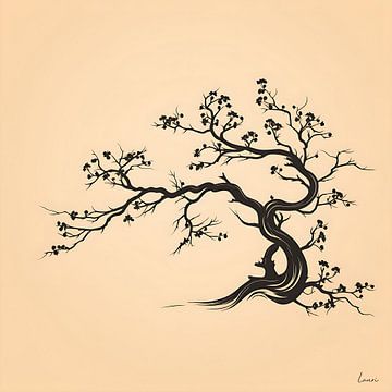 Japanese-style branch by Lauri Creates