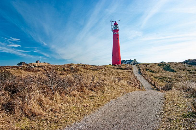 Rode wachter van Schiermonnikoog van Friedhelm Peters