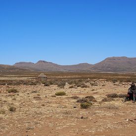 Shepherd, Lesotho sur Marleen Berendse
