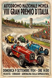 Car race at Monza in 1934.jpg by Theodor Decker