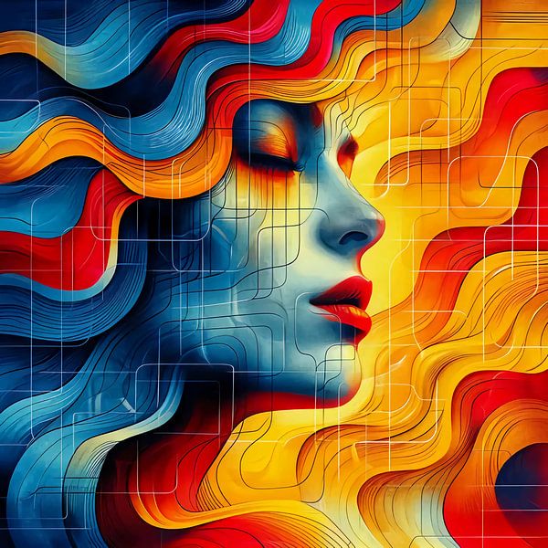 Harmonie von Farbe und Bewegung von Mysterious Spectrum