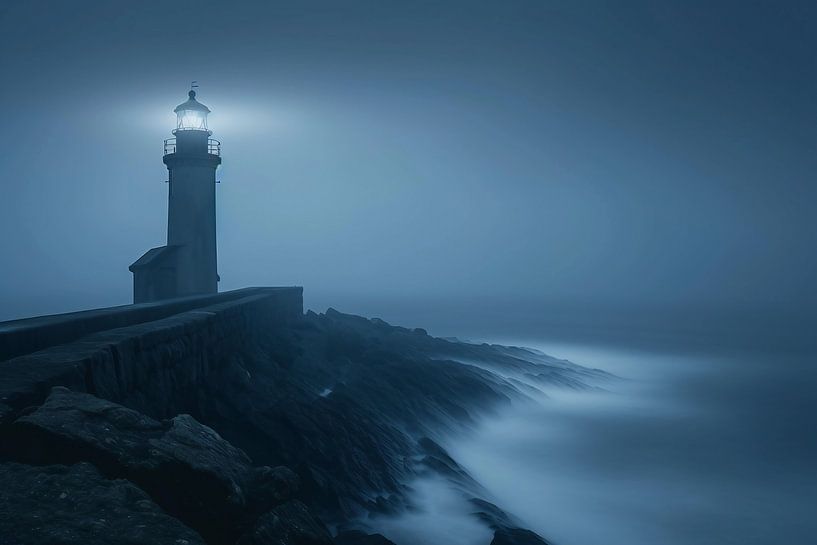 Leuchtturm am Atlantik von fernlichtsicht