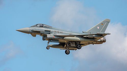 Luftwaffe's Eurofighter Typhoon. by Jaap van den Berg