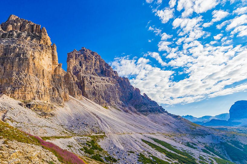 De Drei Zinnen in de Dolomieten in Italië - 3 van Tux Photography