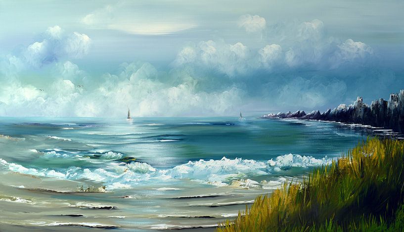 Île par Gena Theheartofart