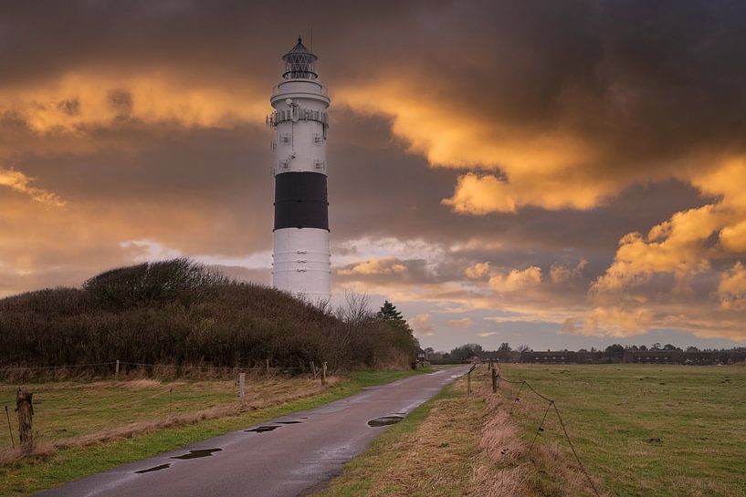 Leuchtturm von Kampen auf Sylt, Nordfriesland, Deutschland von Alexander Ludwig