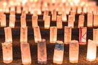 Japanse lantaarns gemaakt van washi papier om de nacht te verlichten. van Kuremo Kuremo thumbnail