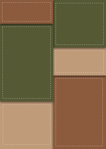 Earthy Tones Abstract Geometric Pattern Background with Dashed Lines