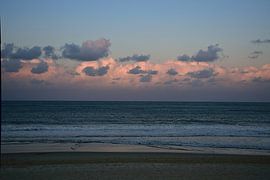 Mooloolaba Strand Sonnenuntergang von Frank's Awesome Travels