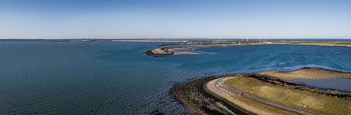 Deltawerken vanuit de lucht