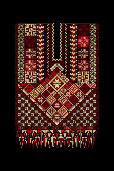 Modèle d'ornement Tatreez 97 par Richard Laschon