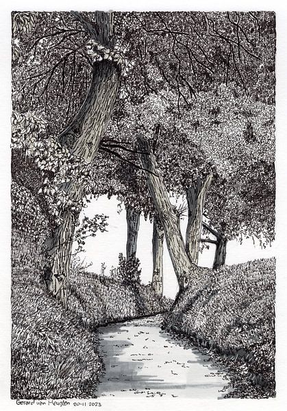 mood drawing by Gerard van Heugten