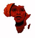 Moeder Afrika 1 van Irene Jonker thumbnail