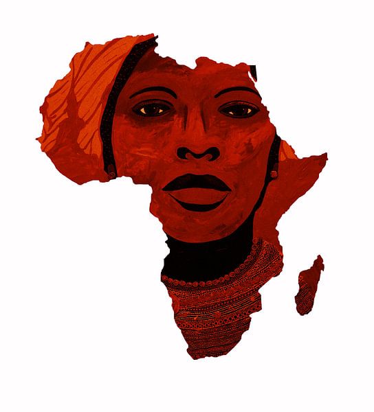 Moeder Afrika 1 von Irene Jonker